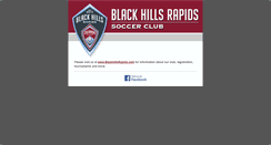 Desktop Screenshot of blackhillssoccer.com