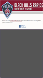 Mobile Screenshot of blackhillssoccer.com
